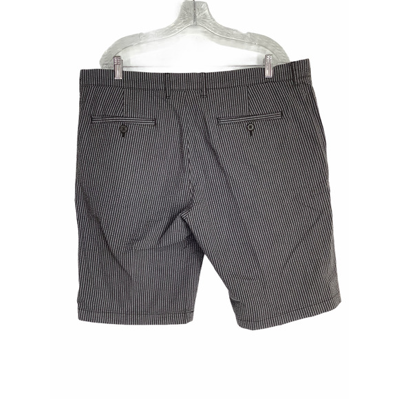 Goodthreads Gray Striped Flat Front Chino Short 40 - Picture 9 of 9